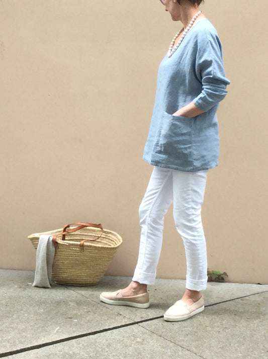 Linen Tunics have arrived in the online shop!