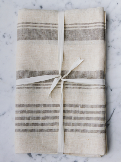 Natural Striped | Bath Sheet