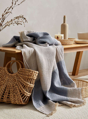 Throw blanket  100% linen